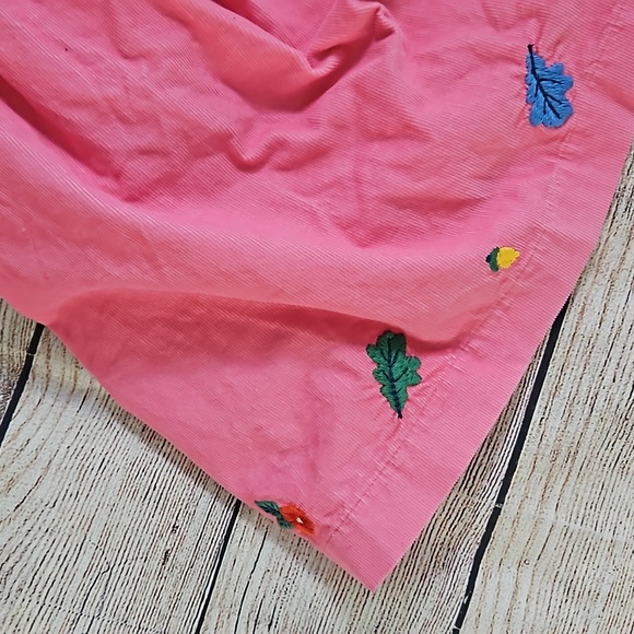 SOLD Mini Boden woodland creature embroidery corduroy Pinafore dress - Picture 3 of 10